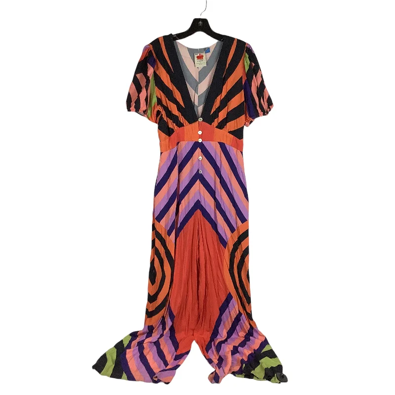 Jumpsuit Designer By Farm Rio In Multi-colored, Size: M (AS IS)