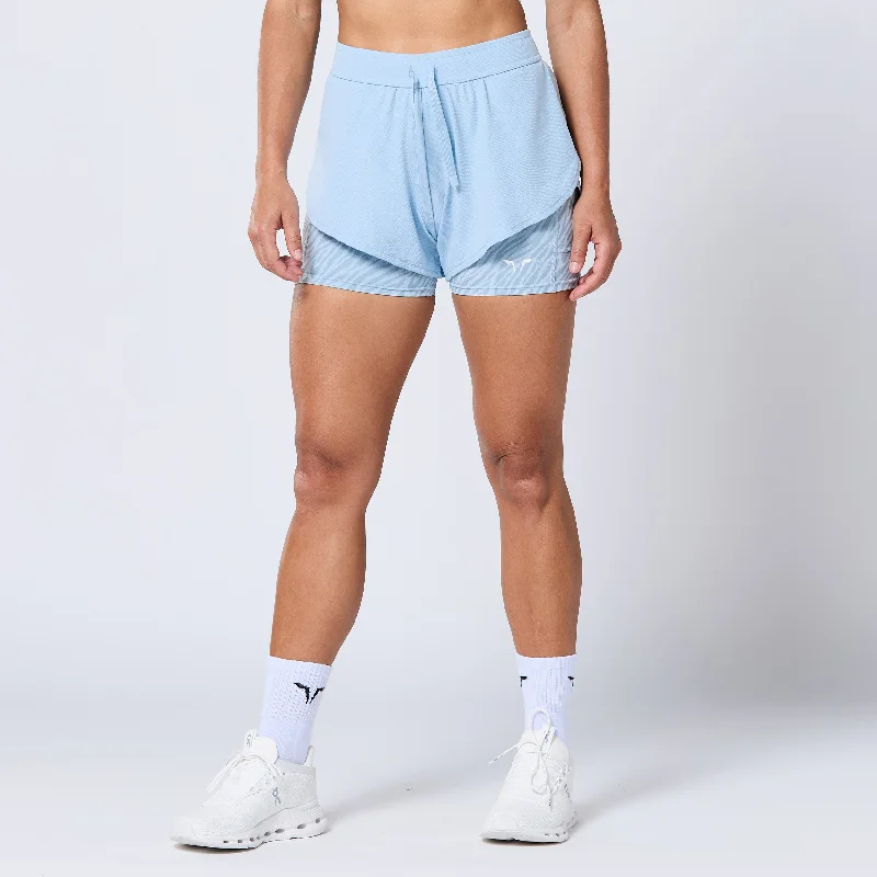 Core Padel Shorts - Skyway Print