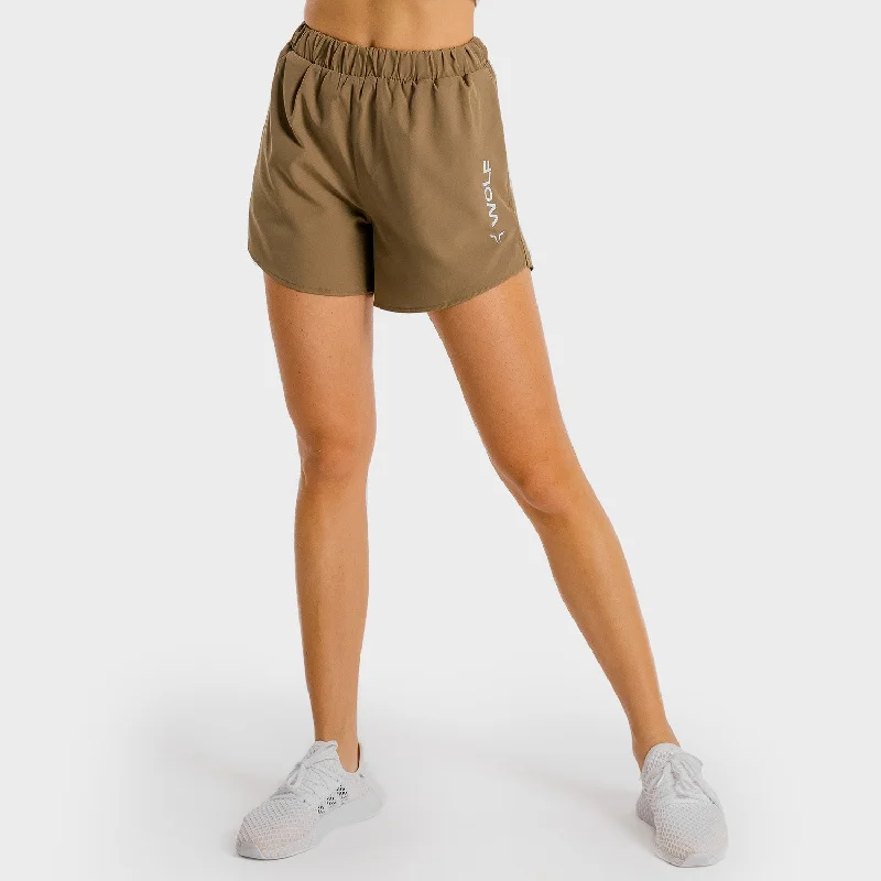 Primal 2-in-1 Shorts - Taupe