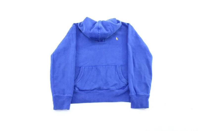 Polo by Ralph Lauren Embroidered Logo Blue Pullover Hoodie