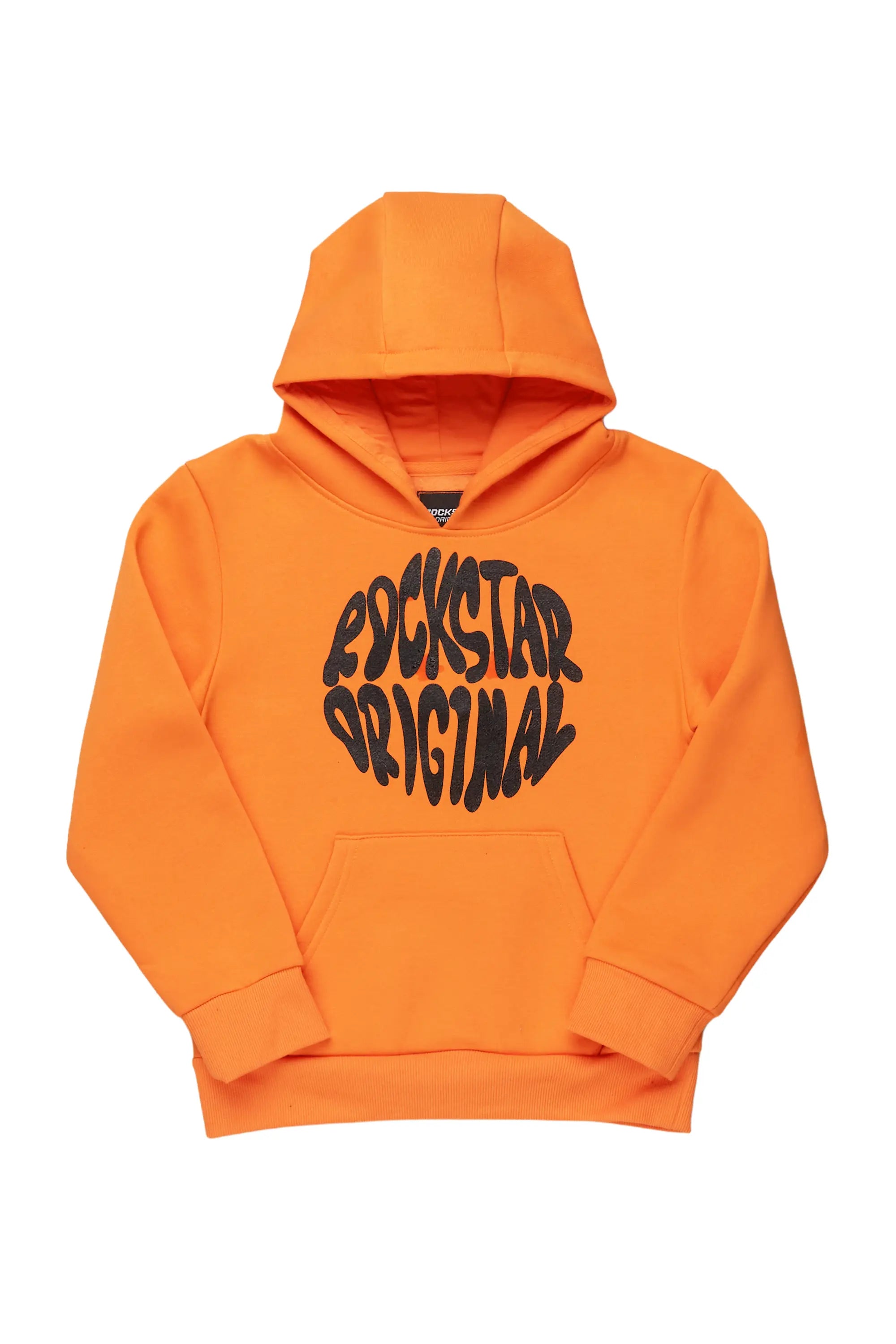 Boys Thierry Orange Graphic Hoodie