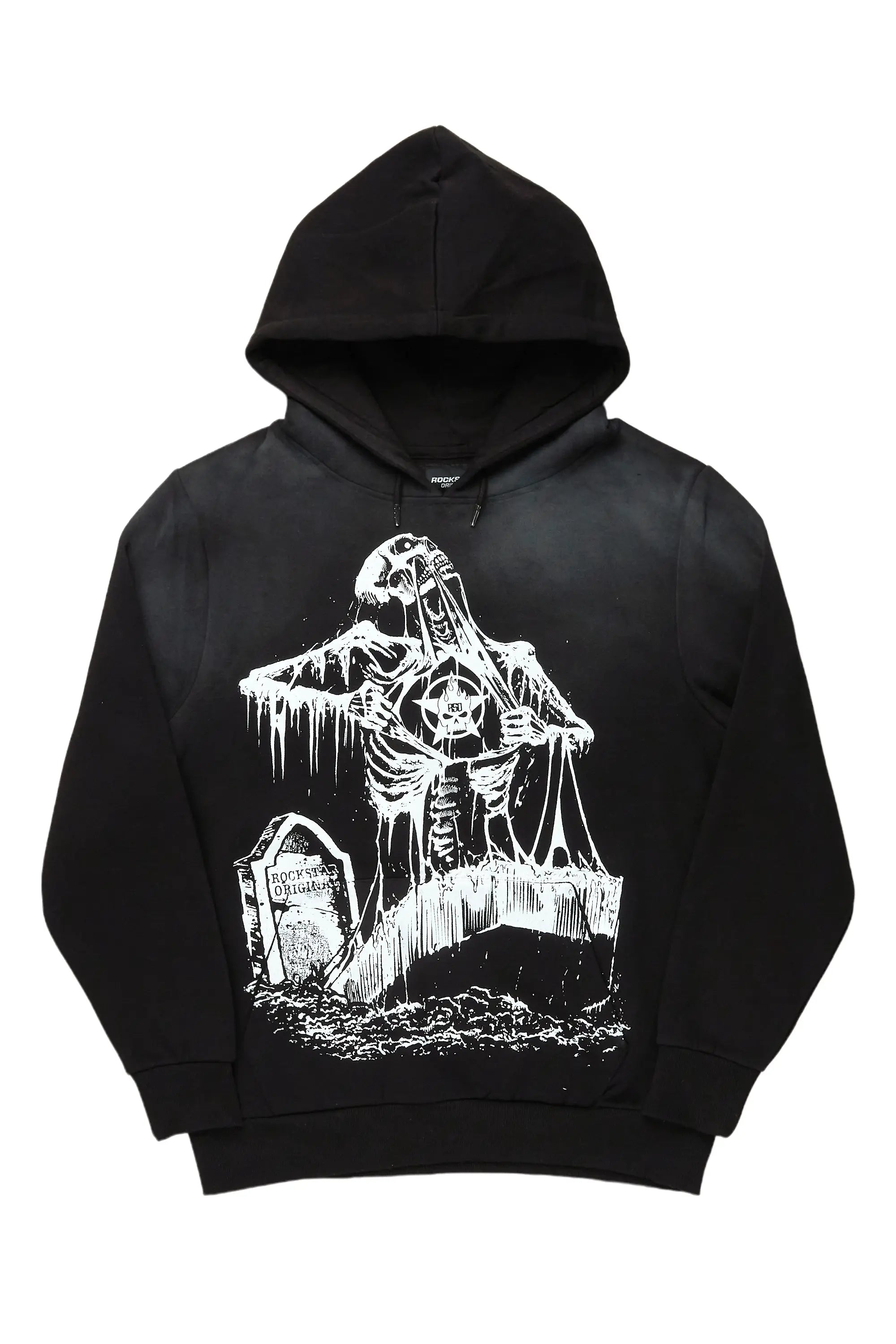 Brookwood Black Graphic Hoodie