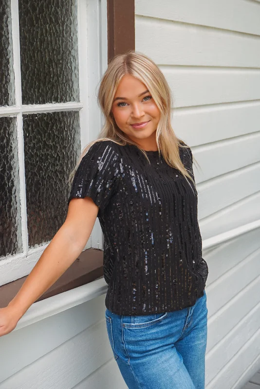 Sanctuary Sequin Perfect Tee