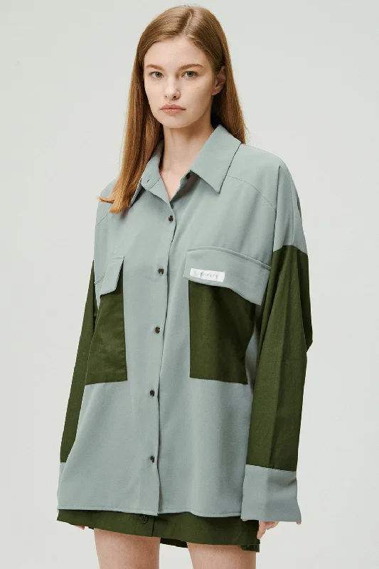 Sandra Oversized Safari Shirt