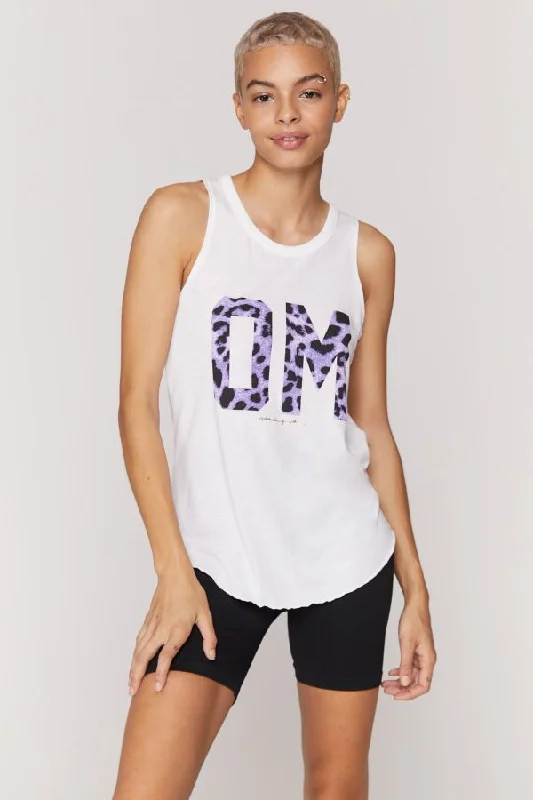 SPIRITUAL GANGSTER  // OM STUDIO TANK - STONE WHITE