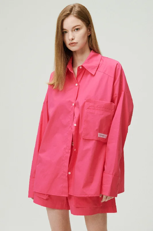 Tyra Oversized Utility Shirt