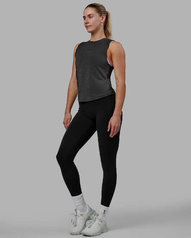 Vital Training Tank - Charcoal Marl